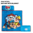 thumbnail image 3 of Paw Patrol Chase Marshall and Rubble Nap Map, Blue , 21 x 46, Polyester, 3 of 7