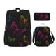 thumbnail image 1 of Fotbe Butterfly Set Escolar 3 en 1 para Niños - Mochila Duradera con Lonchera Aislante y Estuche para Lápices - Mochila Escolar para Niños y Niñas, 1 of 7