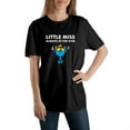 thumbnail image 2 of Little Miss Always At The Gym Black T-Shirt, 2 of 3
