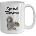 thumbnail image 2 of Squirrel Whisper Mug - Squirrel Whisperer Mug - Squirrel Whisperer Travel Mug - Funny Tea Hot Cocoa Coffee Cup - Novelty Birthday Christmas Gag Gifts, 2 of 2
