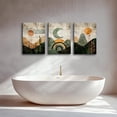 thumbnail image 4 of Boho Wall Decor for Living Room Canvas Wall Art for Bedroom Office Wall Decorations Abstract Wall Paintings Geometry Landscape Wall Pictures Artwork Modern Home Decor 3 Piece Ready to Hang, 4 of 6