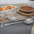 thumbnail image 5 of Cornucopia Brands Serving Spoons & Large Serving Forks Set (4 pack, 2 of each); Buffet & Banquet Style Elegant Classic Serving Utensils, 5 of 9