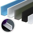 thumbnail image 3 of Bathroom Retention Water Barrier Strip Dry & Wet Separation Silicone Seal Strip Black 200cm, 3 of 4