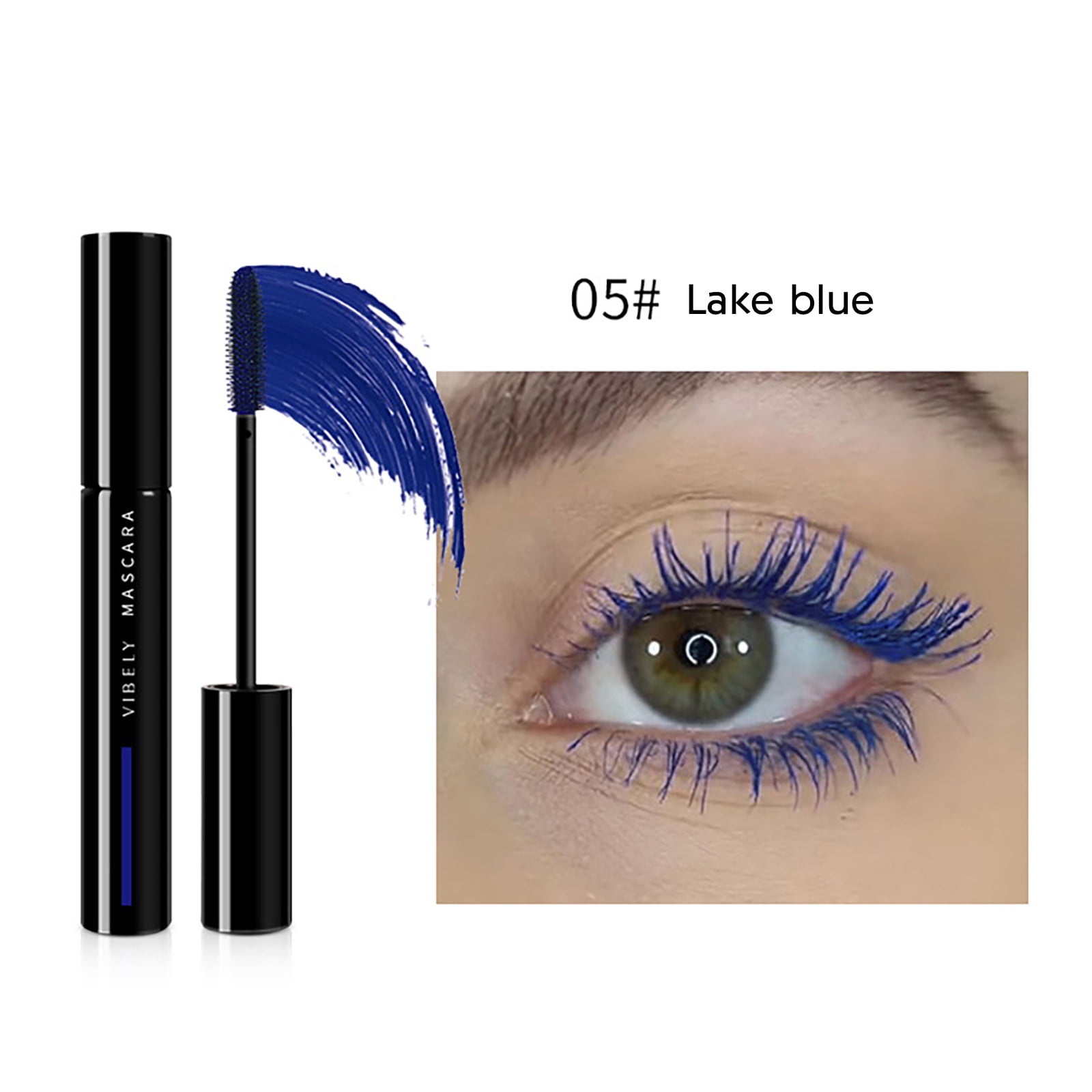 Yohome Nightclub Party Thick And Colorful Curl Up Coloured Mascara Quick 