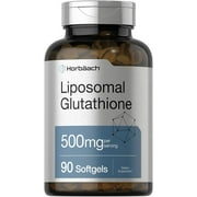 Liposomal Glutathione | 500mg | 90 Softgels | by Horbaach