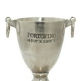 thumbnail image 6 of DecMode Round Aluminum Metal Champagne 2 Bottle Silver Ice Bucket, 6 of 12