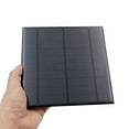 thumbnail image 1 of Treedix 5V 4.5W Polysilicon Solar Panel Glue Solar Cell Battery Charger DIY Solar Product Mini Small Solar Panel Module Kit Polycrystalline Silicon Encapsulated in Waterproof Resin (4.5W), 1 of 4