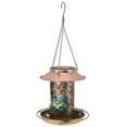 thumbnail image 2 of Bird Feeder, Solar Bird Feeder Exquisite Hollow Pattern Retro Warm Light  for Garden for Bird Lovers, 2 of 8
