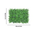 thumbnail image 2 of 1pc Artificial Plant Panels, Artificial Hedges Panels,Simulation Boxwood Wall Backdrop,Faux Grass Decorative Fence,Plastic Ivy Leaf Screening for Home Garden Wedding Wall, 2 of 5