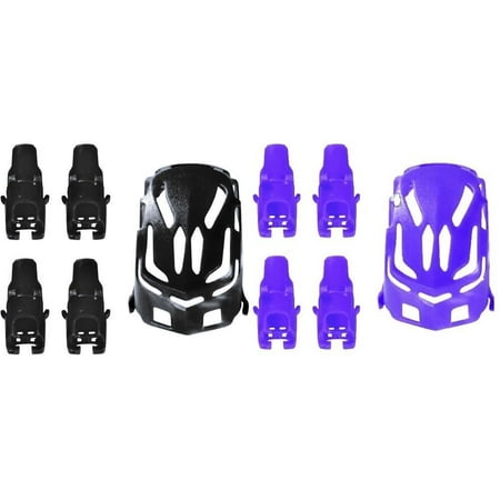 Estes Body Tubes - HobbyFlip Black/Purple Body Shell Quadcopter Frames w/ Motor supports for Estes Proto-X