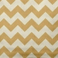 thumbnail image 2 of Simply Daisy Yellow Colored Zig Zag Stripe Soft Spun Polyester Indoor/Outdoor Throw Pillow, 20" x 20", 2 of 3