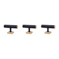 thumbnail image 4 of Guardoinrt Wood Watch Rack Hard Display Designed For Storage And Display Of Watches Durability Holder Display Black 3Set, 4 of 6
