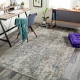 thumbnail image 2 of Hauteloom Pence Hallway, Kitchen Runner Rug - Modern - Beige, Gray, Blue - 2'7" x 10', 2 of 11