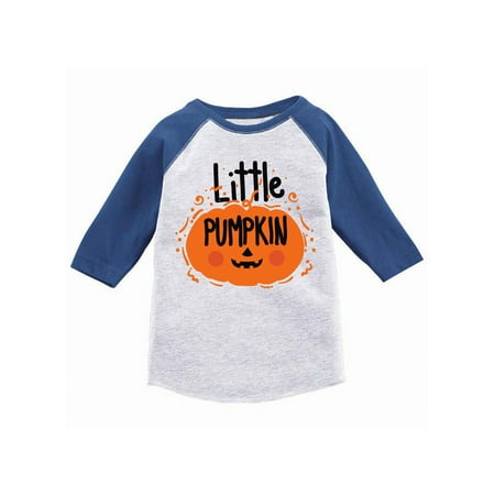 

Awkward Styles Halloween T-Shirt Little Pumpkin Toddler Raglan Shirt