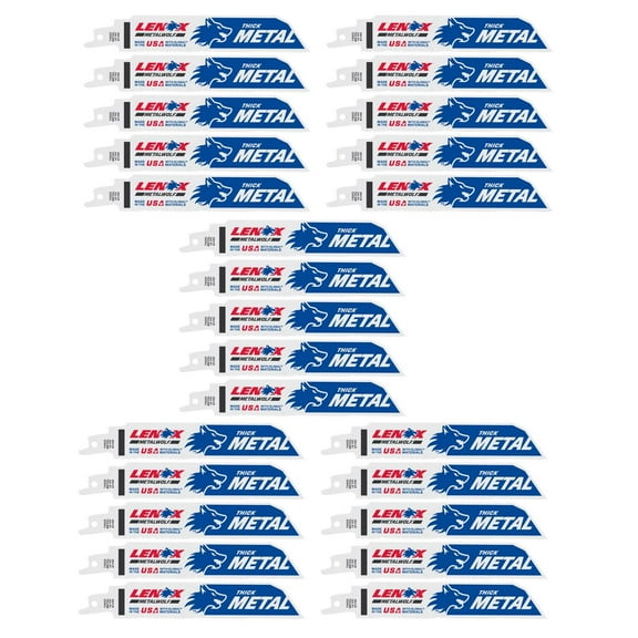 Lenox Tools 6X3/4X035X14 Recip Blades (25 Pack)