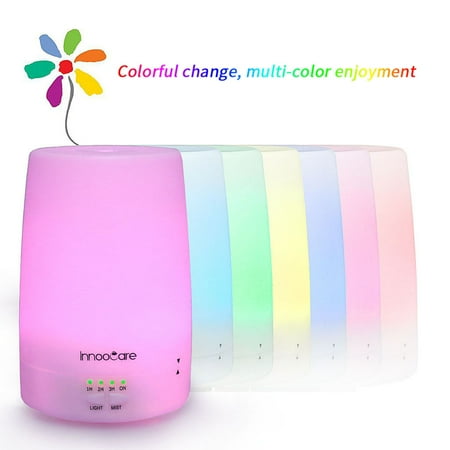 

180ml Humidifier Purifier LED Oil Diffuser 7 Color Chang