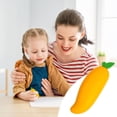thumbnail image 4 of Jumbo Fruit Shaped Erasers (3-Pack) - Cute Carrot, Strawberry & Mango Large Erasers for Kids, School & Stationery, 4 of 7