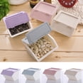 thumbnail image 2 of Desktop Plastic Storage Box Stationery Holder School Office Supplies Storage Box with Cover, 2 of 7