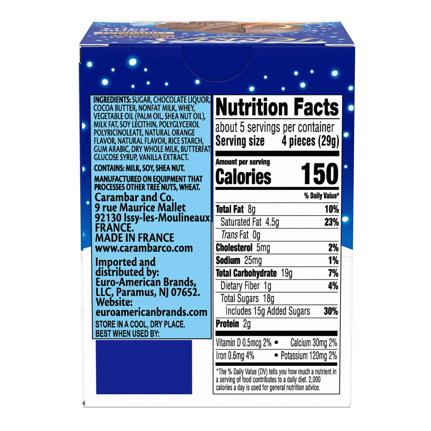 Terry's Holiday Milk Chocolate Orange Snowballs - 5.18oz - Walmart.com