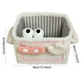 thumbnail image 2 of Home Textile Storage for Home Organization with Handles - Durable Polyester Laundry Hamper for Multipurpose Use, 2 of 3