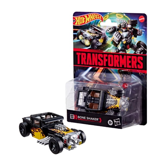 Figura de Acción Hasbro Transformers x Hot Wheels Bone Shaker