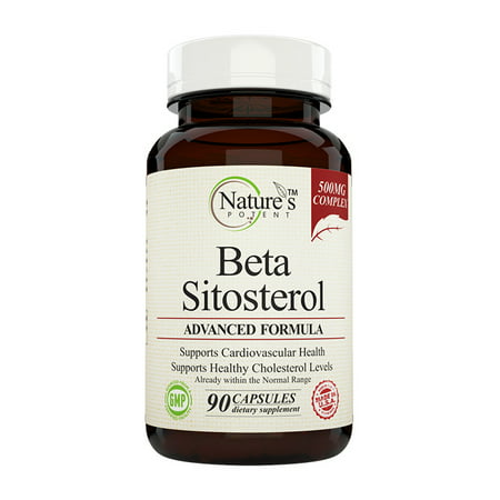 Nature's Potent™ - Beta - Sitosterol 500 Mg Complex, 90