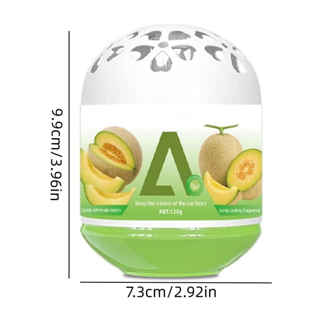 120ml Car Home Gel Air Freshener Deodorizer For Toilet Small Spaces Assorted Fragrances