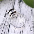 thumbnail image 5 of Smoky Quartz Ring Boho Hippie Quartz Ring / Stackable Ring Anniversary Gift Ring, 5 of 5