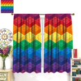 thumbnail image 3 of Kids Building Blocks Toy Curtains, Color Constructor Geometric Blocks Abstract Contour Colorful Plastic Brick Print Window Treatments Drapes for Bedroom Living Room Set 2 Panels,72x63 Inches, Style-6, 3 of 8