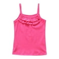 thumbnail image 4 of CAICJ98 Girls Tank Tops Soft Cami Scoop Neck Undershirts for Toddler Baby Girls Solid Sleeveless Tank Tops Hot Pink,3-4 Years, 4 of 7