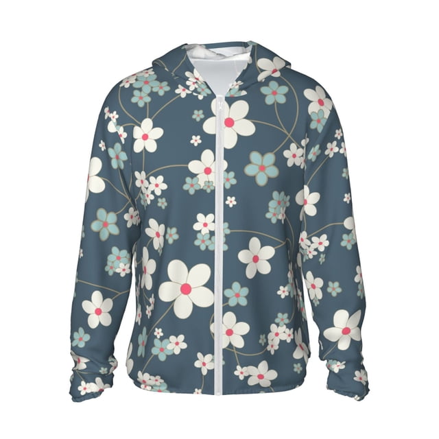 Fotbe Veste de Protection Solaire UPF 50+ pour Hommes et Femmes avec Capuche et Poches, Performance Extérieure-TTG
