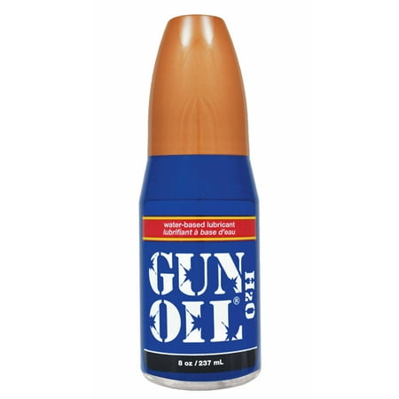 Gun Oil H20 Water Based Personal Lubricant Pump Bottle - 8