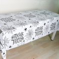 thumbnail image 5 of Halloween Plastic Tablecloth 54x72Inch, Castle Haunted House Design Party Cloth, Disposable Waterproof Rectangle Cover for Indoor Outdoor Buffet Dining Decor, 5 of 8