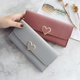 thumbnail image 4 of GASTROPOD Leather Wallet for Ladies Girl Money Pocket Organizer Storage Clutch Bags Women's Wallets Coin Purses Card Holder PINK, 4 of 4