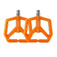 thumbnail image 1 of Pedales de Bicicleta Zulema Pedal Plano de Nailon Ultraligeros Universales Naranja, 1 of 8