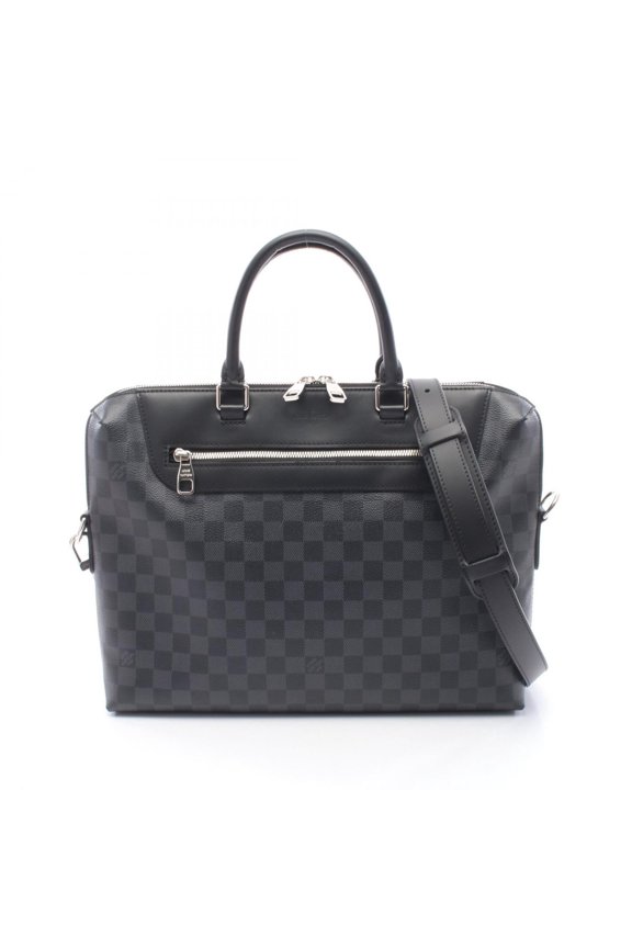 Pre-Owned Louis Vuitton PDJ NM Porte Documents Jour 2-Way Briefcase Handbag, Coated Canvas and...