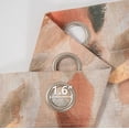 thumbnail image 3 of EcoNesxp Panneaux de Rideaux d'Automne en Lin Corail et Orange, 3 of 5