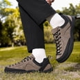 thumbnail image 3 of Men's Retro Low-Top Casual Sneakers – Lightweight Lace-Up Walking Shoes, Comfortable Everyday Athletic Footwear for Travel, Work and Outdoor Activities, 3 of 10