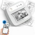 thumbnail image 6 of Label Printer Under $5! Yrmaups Mini Portable Label Printer, Wireless Bluetooth Thermal Printer for Home Organization Photo Sticker Kitchen Storage, Smart Label Maker with App for Barcode Price Tag, 6 of 9