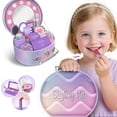 thumbnail image 3 of Jouets de Maquillage pour Enfants avec Rangement Portable pour Jeu de Rôle G79C, 3 of 8