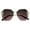 A, variant on Cheers Women Sunglasses Rimless Lightweight High Clarity Wide Cool Sun-resistant Windproof UV Protection Shiny Rhinestone Female Sunglasses for Outdoor