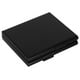 thumbnail image 1 of Estuche portátil de aluminio con tapa para cigarrillos, capacidad de 20 cigarrillos (negro), 1 of 6