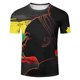 thumbnail image 3 of Tops para hombre, blusas y camisas de manga corta con cuello redondo para hombre Camisa de manga corta estampada para hombre Top/camisa de manga corta con cuello redondo Tops para hombre, 3 of 4