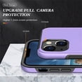 thumbnail image 4 of JTCASES for iPhone 15 Plus Case, Car Mount Bracket 2-layer Hybird Shockproof PC TPU Anti-fall Slim Fit Lightweight Magnetic Cover for iPhone 15 Plus（6.7" 2023) - Purple, 4 of 7