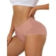 thumbnail image 4 of INSPIRAR CHIC Día de la Madre Braguitas de Cintura Alta Control de Abdomen para Mujeres 2XL Rojo Claro, 4 of 4