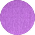 thumbnail image 1 of Ahgly Company Indoor Round Abstract Purple Contemporary Area Rugs, 7' Round, 1 of 4