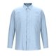 thumbnail image 2 of Blusa y camisa de manga larga con cuello vuelto para hombre, camisa informal de negocios a la moda con botones de color liso y cómoda, top de algodón para hombre, 2 of 5