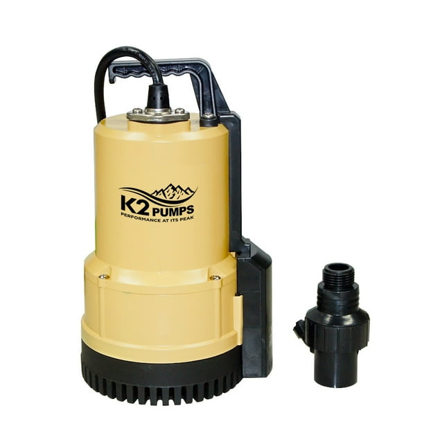 1 4 hp submersible thermoplastic sump pump