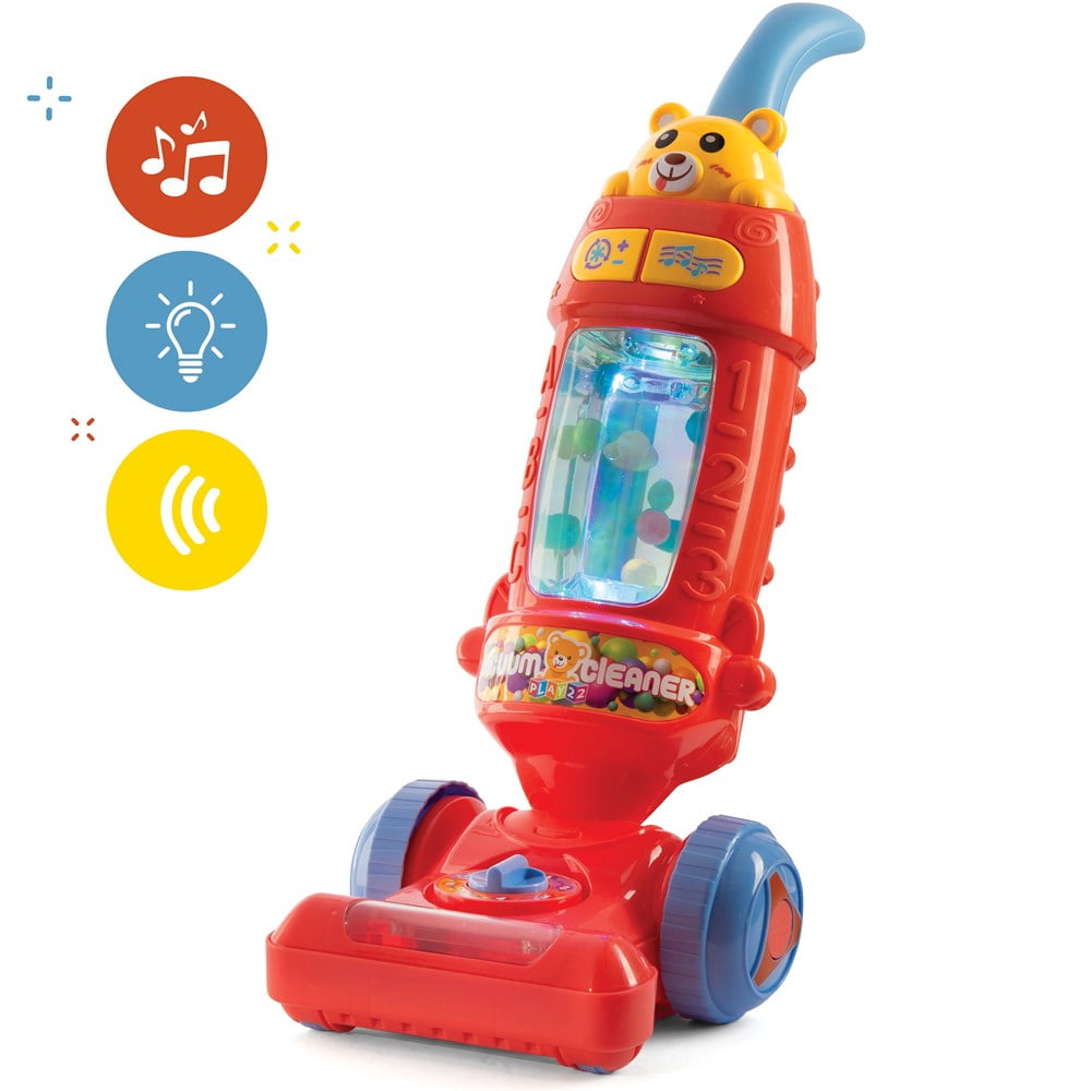 Play22USA Kids Vacuum Cleaner Toy for Toddler with Lights And Sounds