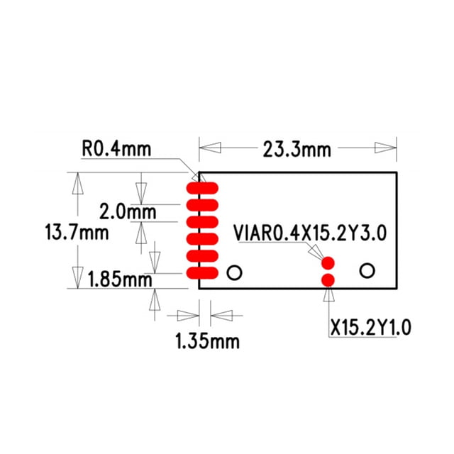 Module 2.4G LC12S 120m UART Sans Fil Série Transmission Transparente Module 128 Canaux